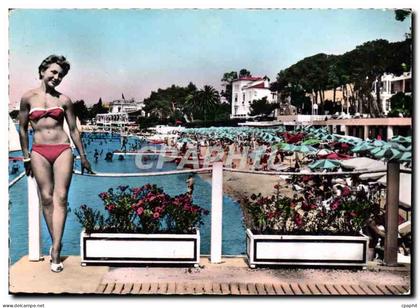 CPM La Cote d'Azur Juan les Pins La Plage