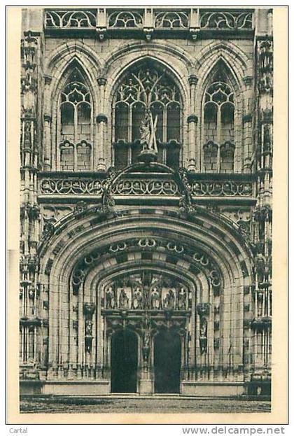 01 - Eglise de BROU - Portail occidentlal (RF, 2)