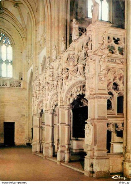 Carte Postale - 01 - Bourg en Bresse - Eglise de Brou - intérieur de l'Eglise de Brou - Le jubé - CPM - Voir Scans Recto