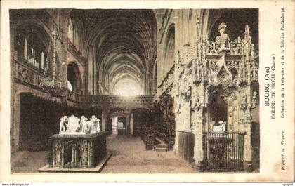 CPA Bourg Eglise Brou