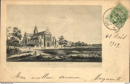 CPA Eglise de Notre Dame de Brou