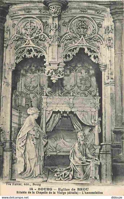 01 - Bourg en Bresse - Eglise de Brou - CPA - Voir Scans Recto-Verso