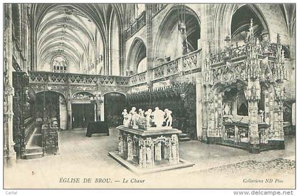 01 - EGLISE DE BROU - Le Choeur (Collections ND Phot. 5)