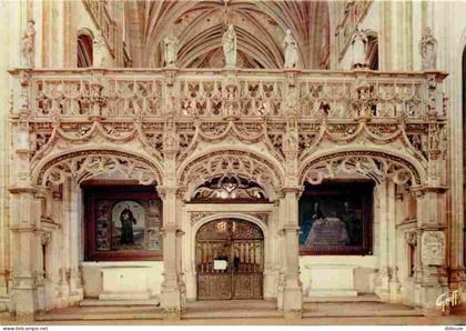 Carte Postale - 01 - Bourg en Bresse - Eglise de Brou - intérieur de l'Eglise de Brou - Le jubé - CPM - Voir Scans Recto