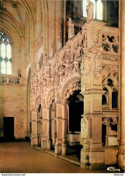 Carte Postale - 01 - Bourg en Bresse - Eglise de Brou - intérieur de l'Eglise de Brou - Le jubé - CPM - Voir Scans Recto