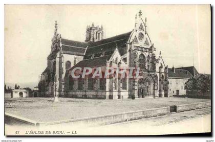 CPA Bourg Eglise De Brou
