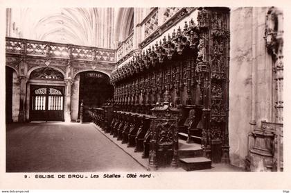 Église de Brou - les Stalles (Côté Nord)