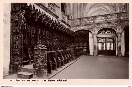 Église de Brou - les Stalles (Côté Sud)