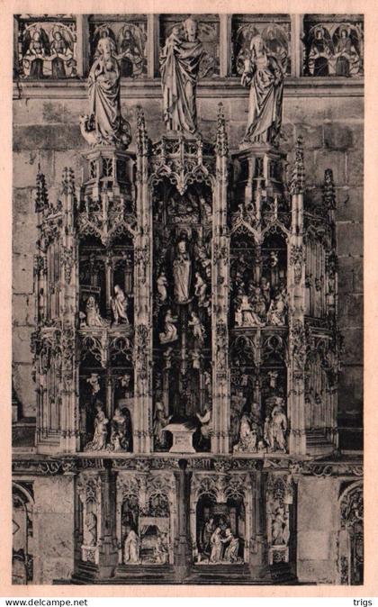Église de Brou - Rétable des Sept Joies de la Vièrge