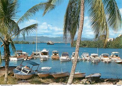 CPM La Guadeloupe Pointe a Pitre La Base Nautiflamme Bateaux