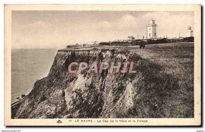 CPA Le Havre Le Cap De La Heve Et La Falaise