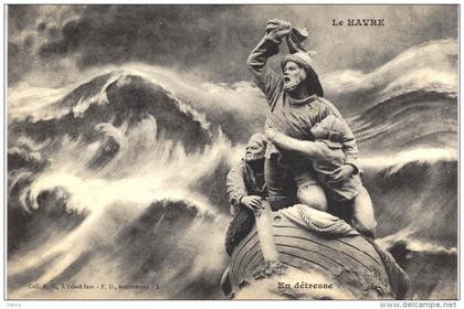 Carte Postale Ancienne de LE HAVRE / Vie du Marin Pêcheur
