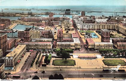 [-10%] FRANCE - Le Havre - Panorama - Nouveaux Immeubles - Port - Rue de Paris - Bâtiment - Transport - Ed GALF - Carte