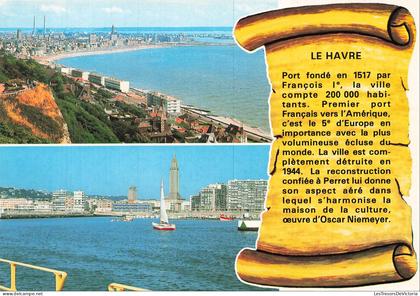 [-10%] FRANCE - Le Havre - Vue générale - Port de Plaisance - General view - Bateaux - transport - Carte Postale