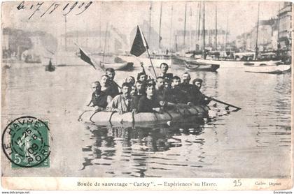 CPA Carte Postale  France Le Havre Bouée de sauvetage Carley Expérience au Havre 1909  VM57057ok