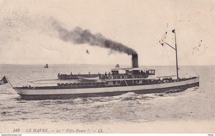 LE HAVRE(BATEAU FELIX FAURE)