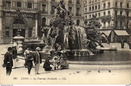 CPA Lyon La fontaine Bartholdi