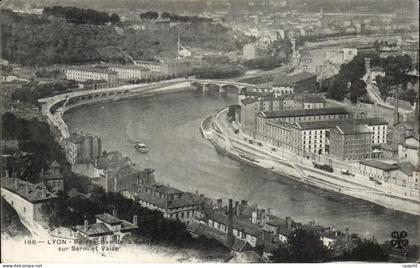 CPA Lyon Perspective de la Saone