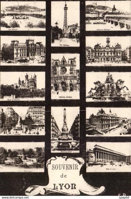 CPA Souvenir de Lyon