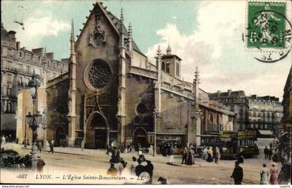 Lyon CPA L'eglise Sainte Bonaventure