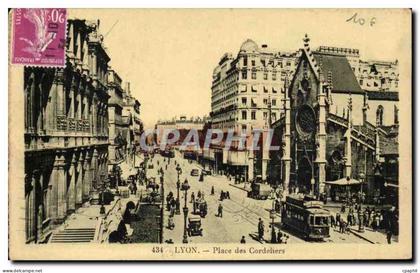 Lyon- Place des Cordeliers - CPA
