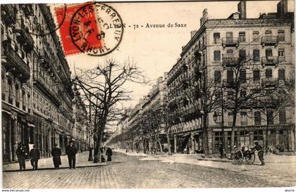 CPA LYON - Avenue de Saxe (427032)