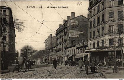 CPA LYON - Avenue de Saxe (470610)