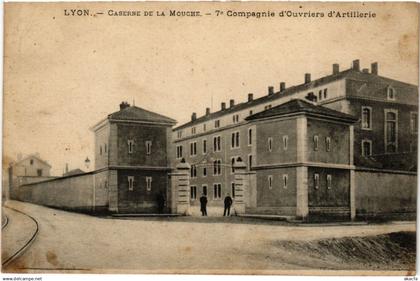 CPA LYON Caserne de la Mouche 7e Compagnie d'Ouvriers (461208)