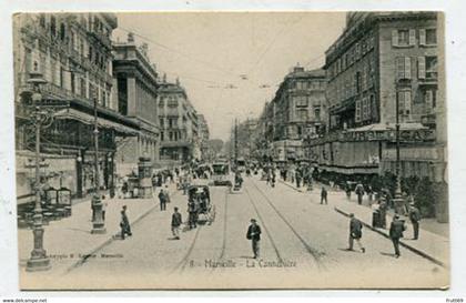 AK 117737 FRANCE - Marseille - La Cannebière