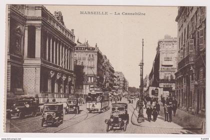 AK 199886 FRANCE - Marseille - La Cannebière