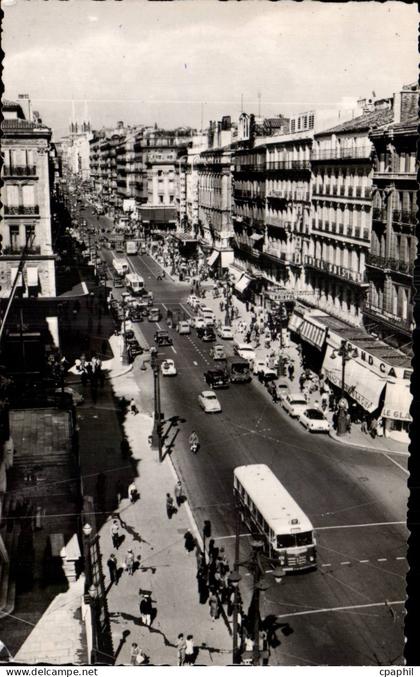 Marseille - La Canebiere - CPA