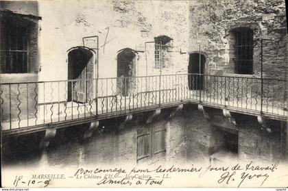 CPA Marseille Chateau d'If Les cachots