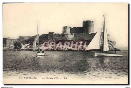 CPA Marseille le chateau d'If