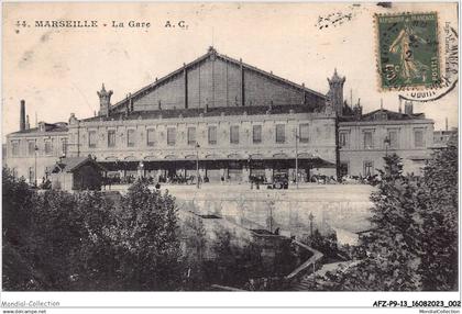 AFZP9-13-0684 - MARSEILLE - la gare