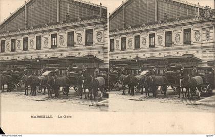 CPA Marseille La gare
