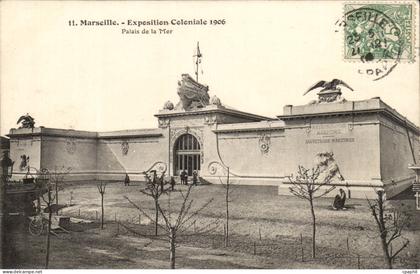 CPA Marseille Exposition coloniale 1906 Palais de la Mer