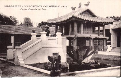 Marseille - Exposition Coloniale 1922 - Pagode Annamite Elephant - CPA