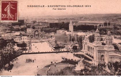 Marseille (Exposition Coloniale de 1922) - Vue Générale