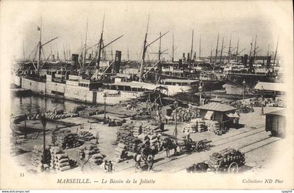 CPA Marseille le Bassin de la Joliette