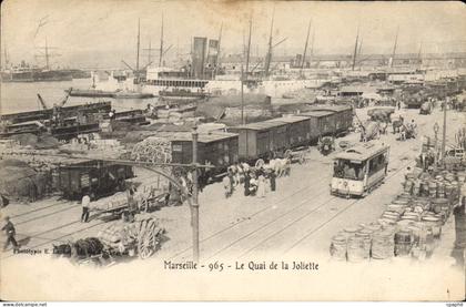 CPA Marseille Le Quai de la Joliette