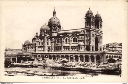 Marseille CPA La cathedrale