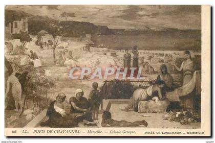 CPA Puvis de Chavannes Marseille Colonie Grecque Musee de Longchamp Marseille