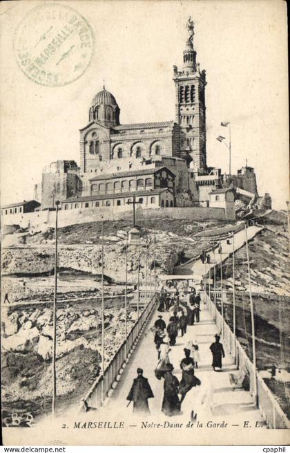 CPA Marseille Notre Dame de la Garde