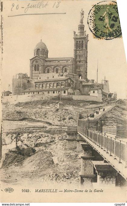 CPA Marseille Notre Dame de la Garde