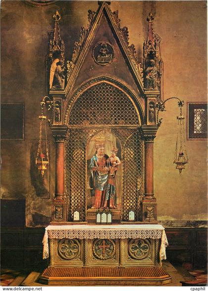 CPM Padoue basilique Saint Antoine Autel de la Vierge Noire