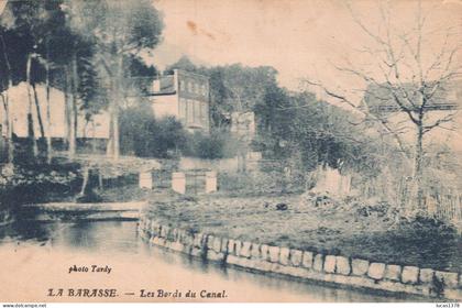 13 / MARSEILLE / LA BARASSE /  LES BORDS DU CANAL