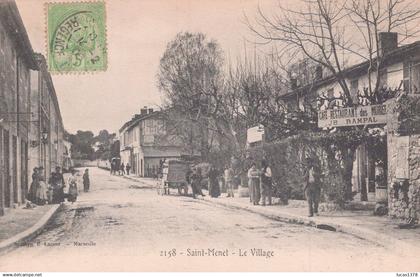 13 / MARSEILLE / SAINT MENET / LE VILLAGE / RESTAURANT DU MURIER / RAMPAL / LACOUR 2158