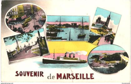 CPA Carte Postale  France- Marseille Souvenir de Marseille  VM45736