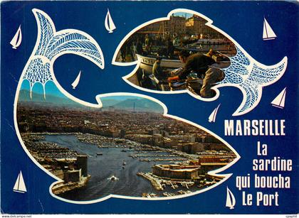 CPSM Marseille le Carrefour du Monde