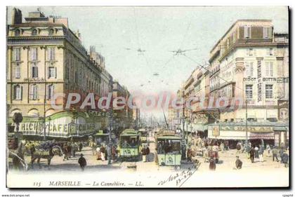 CPA Marseille La Canebiere